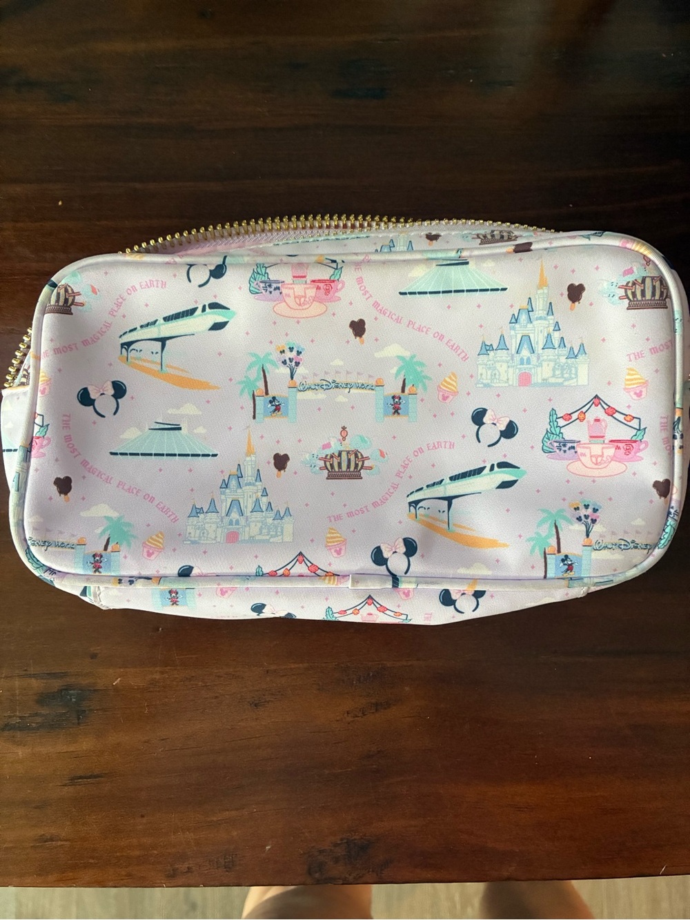 Stoney Clover Lane WDW Walt Disney World Makeup Zipper Pouch
